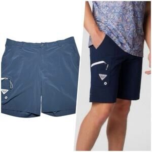 Columbia | Men | Terminal Tackle II PFG UPF Navy Performance Fishing Shirts | 40